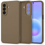 Funda de silicona Tech-Protect Icon para Samsung Galaxy A27 5G, marrón