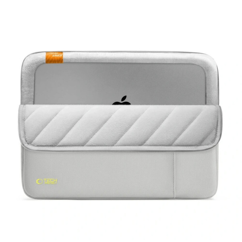 Funda para portátil Tech-Protect Defender 15-16", gris crayón