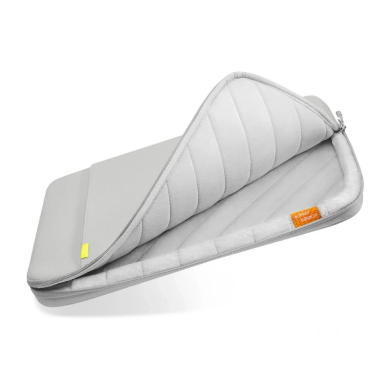 Funda para portátil Tech-Protect Defender 15-16", gris crayón