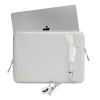 Funda para portátil Tech-Protect Defender 15-16", gris crayón