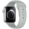 Correa de silicona Tech-Protect para Apple Watch 8 / 9 / 10 / 11 / 12 / SE / Ultra 44/45/46/49 mm, gris lunar