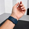 Correa de silicona Tech-Protect para Apple Watch 8 / 9 / 10 / 11 / 12 / SE / Ultra 44/45/46/49 mm, azul marino