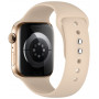 Correa de silicona Tech-Protect para Apple Watch 8 / 9 / 10 / 11 / 12 / SE / Ultra 44/45/46/49 mm, nogal