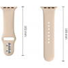 Correa de silicona Tech-Protect para Apple Watch 8 / 9 / 10 / 11 / 12 / SE / Ultra 44/45/46/49 mm, nogal