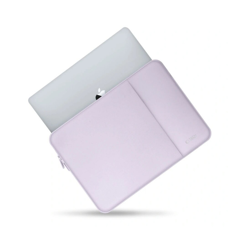 Funda para portátil de neopreno Tech-Protect 15-16", malva