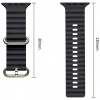 Correa Tech-Protect Iconband Pro para Apple Watch 8 / 9 / 10 / 11 / 12 / SE / Ultra 44/45/46/49 mm, gris carbón