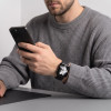Correa de silicona Tech-Protect para Apple Watch 8 / 9 / 10 / 11 / 12 / SE / Ultra 44/45/46/49 mm, negra