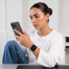 Correa Tech-Protect Silicone Line para Apple Watch 8 / 9 / 10 / 11 / 12 / SE / Ultra 44/45/46/49 mm, gris lunar