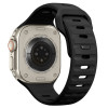 Correa Tech-Protect Silicone Line para Apple Watch 8 / 9 / 10 / 11 / 12 / SE / Ultra 44/45/46/49 mm, negra