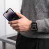 Correa Tech-Protect Silicone Line para Apple Watch 8 / 9 / 10 / 11 / 12 / SE / Ultra 44/45/46/49 mm, negra