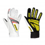 Guantes de sim racing Sabelt G34, compatibles con pantalla táctil, palma de silicona, circunferencia 216-223 mm, blancos, S