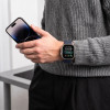 Correa Tech-Protect Silicone Line para Apple Watch 8 / 9 / 10 / 11 / 12 / SE / Ultra 44/45/46/49 mm, azul Atlantic Blue