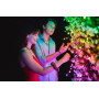 Luces de cadena LED Twinkly Strings 250 TWS250SPP-TEU, 5 mm RGBW, transparente