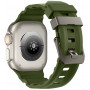 Correa Tech-Protect Motion para Apple Watch 8 / 9 / 10 / 11 / 12 / SE / Ultra 44/45/46/49 mm, verde táctica