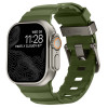 Correa Tech-Protect Motion para Apple Watch 8 / 9 / 10 / 11 / 12 / SE / Ultra 44/45/46/49 mm, verde táctica