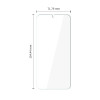 Protector de cristal templado Tech-Protect Glass Fit+ para Samsung Galaxy S26+ Plus (2 uds.), transparente