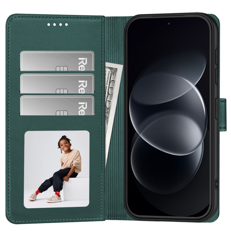 Funda con cartera Tech-Protect para Xiaomi Redmi Note 17 Pro Max 5G, verde