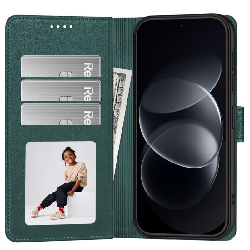 Funda con cartera Tech-Protect para Xiaomi Redmi Note 17 Pro 5G, verde