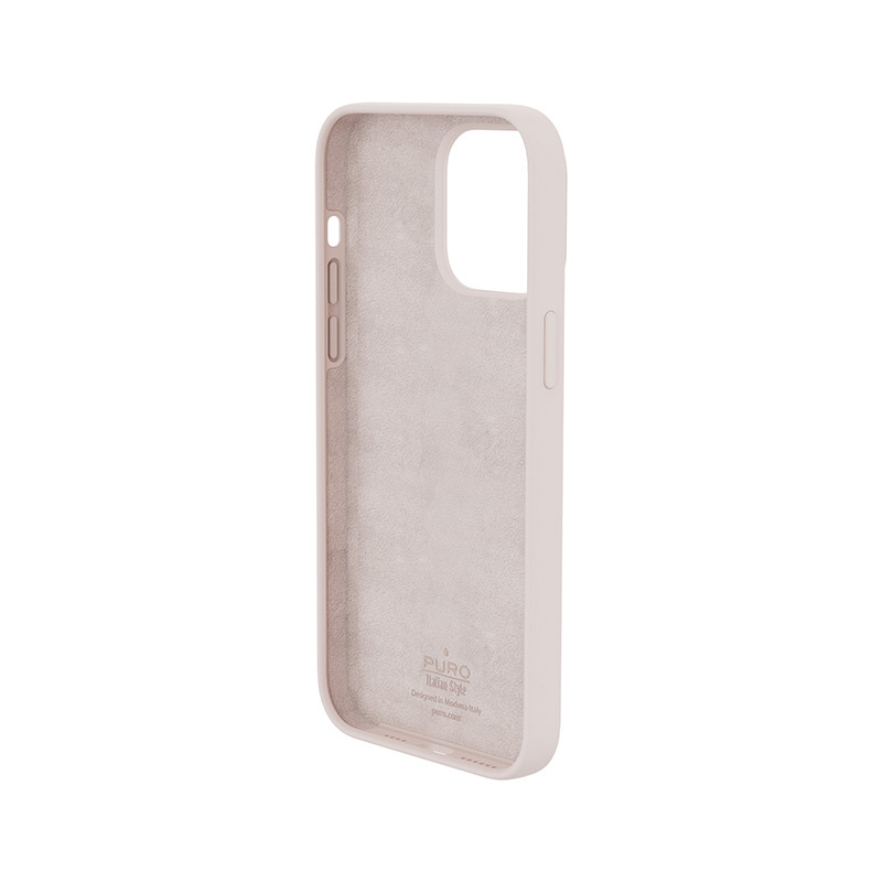 Funda antimicrobiana Puro ICON para Apple iPhone 14 Pro Max, rosa arena