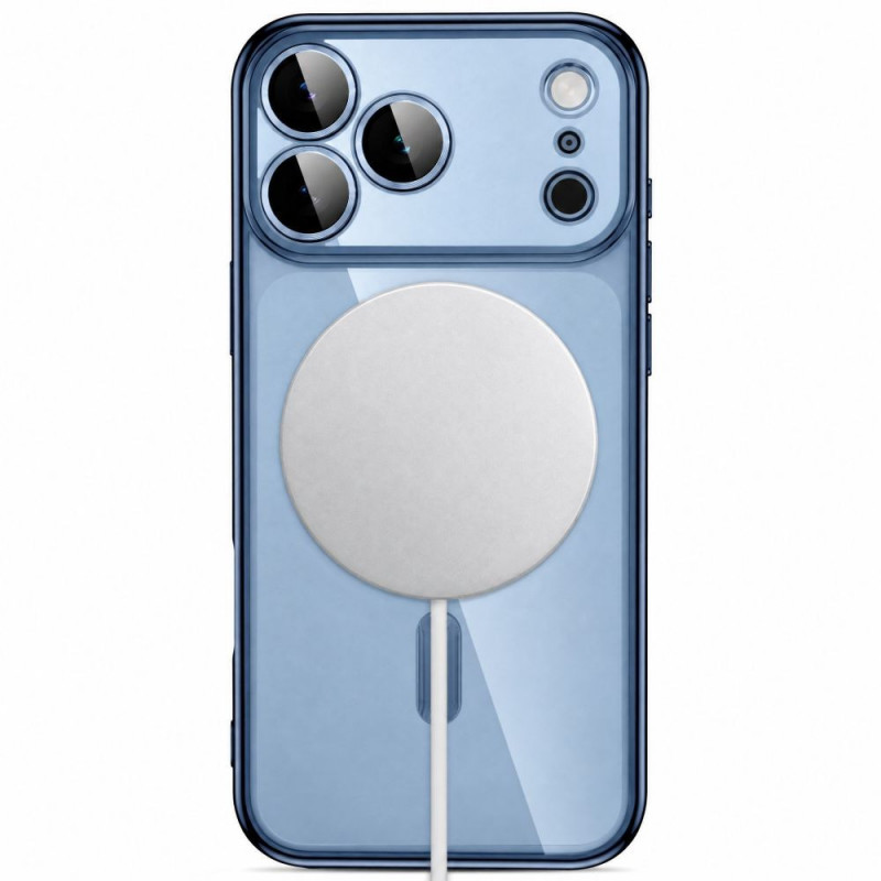 Funda Magflex MagSafe Tech-Protect para Apple iPhone 17 Pro / 18 Pro, azul claro brillante