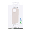 Funda antimicrobiana Puro ICON para Apple iPhone 14 Plus / 15 Plus, rosa arena