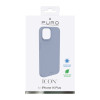 Funda antimicrobiana Puro ICON para Apple iPhone 14 Plus / 15 Plus, azul sierra