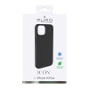 Funda antimicrobiana Puro ICON para Apple iPhone 14 Plus / 15 Plus, negra