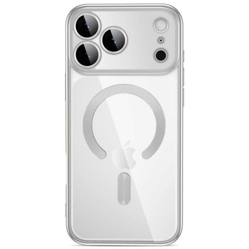 Funda Magflex MagSafe Tech-Protect para Apple iPhone 17 Pro Max / 18 Pro Max, plata brillante