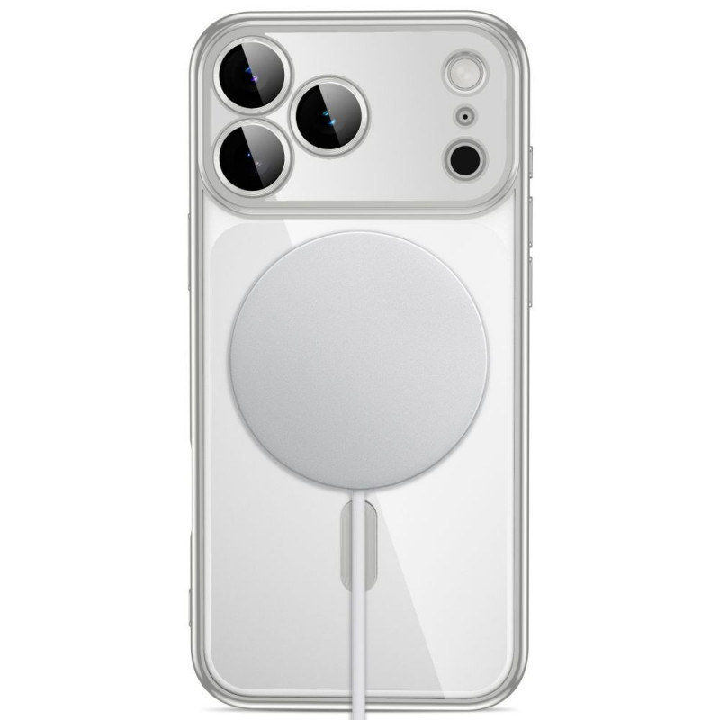 Funda Magflex MagSafe Tech-Protect para Apple iPhone 17 Pro Max / 18 Pro Max, plata brillante