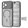 Funda Tech-Protect MagPeak MagSafe CC para Apple iPhone 17 Pro Max / 18 Pro Max THP6113, Titanio mate