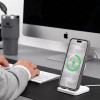 Funda Tech-Protect MagPeak MagSafe CC para Apple iPhone 17 Pro Max / 18 Pro Max THP6113, Titanio mate