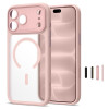 Funda Tech-Protect MagPeak MagSafe CC para Apple iPhone 17 Pro / 18 Pro THP6114, rosa mate