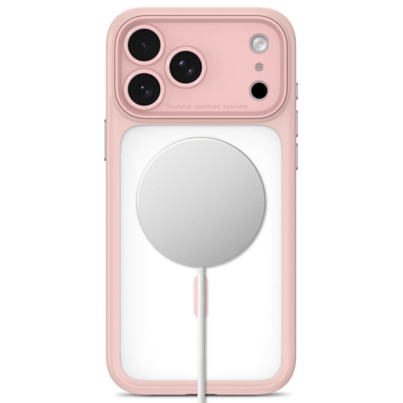 Funda Tech-Protect MagPeak MagSafe CC para Apple iPhone 17 Pro / 18 Pro THP6114, rosa mate