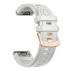 Correa de reloj de silicona Tech-Protect para Garmin Fenix 5s / 5s Plus / 6s / 6s Pro / 7s / 8 / 9 / 9 Pro 43 mm, gris niebla