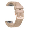 Correa de reloj de silicona Tech-Protect para Garmin Fenix 5s / 5s Plus / 6s / 6s Pro / 7s / 8 / 9 / 9 Pro 43 mm, nogal