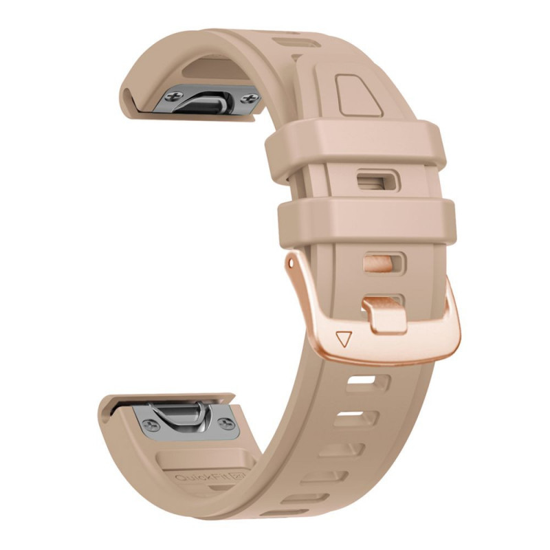 Correa de reloj de silicona Tech-Protect para Garmin Fenix 5s / 5s Plus / 6s / 6s Pro / 7s / 8 / 9 / 9 Pro 43 mm, nogal