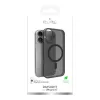 Funda de silicona Puro Daylight compatible con MagSafe para iPhone 17, negro translúcido