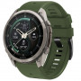 Correa de reloj de silicona Tech-Protect para Garmin Fenix 5 / 6 / 6 Pro / 7 / 8 / 8 Pro / E / 9 / 9 Pro 47 mm, verde militar