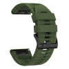 Correa de reloj de silicona Tech-Protect para Garmin Fenix 5 / 6 / 6 Pro / 7 / 8 / 8 Pro / E / 9 / 9 Pro 47 mm, verde militar