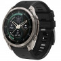 Correa de reloj de silicona Tech-Protect para Garmin Fenix 5 / 6 / 6 Pro / 7 / 8 / 8 Pro / E / 9 / 9 Pro 47 mm, negro obsidiana