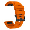 Correa de reloj de silicona Tech-Protect para Garmin Fenix 5 / 6 / 6 Pro / 7 / 8 / 8 Pro / E / 9 / 9 Pro 47 mm, naranja señal