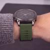 Correa de reloj de silicona Tech-Protect para Garmin Fenix 5 / 6 / 6 Pro / 7 / 8 / 8 Pro / E / 9 / 9 Pro 51 mm, verde militar