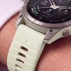 Correa de reloj de silicona Tech-Protect para Garmin Fenix 5 / 6 / 6 Pro / 7 / 8 / 8 Pro / E / 9 / 9 Pro 51 mm, gris piedra