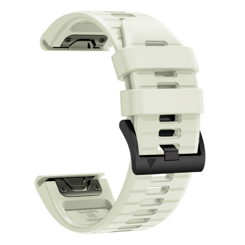 Correa de reloj de silicona Tech-Protect para Garmin Fenix 5 / 6 / 6 Pro / 7 / 8 / 8 Pro / E / 9 / 9 Pro 47 mm, gris piedra