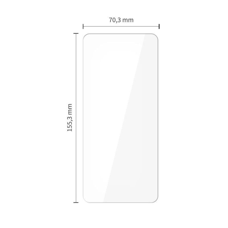 Película de hidrogel Tech-Protect Hydroflex Fit+ para Motorola Edge 60 / 60 Pro / 60 Fusion (2 uds.), transparente