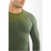 Conjunto de ropa interior térmica de merino para hombre Viking Altis Man Set, verde oscuro, M