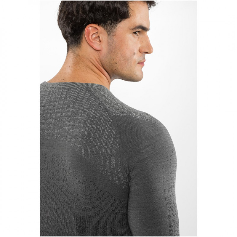 Conjunto de primera capa de merino para hombre Viking Altis Man Set, negro, M