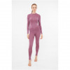Conjunto de ropa interior térmica de merino para mujer Viking Altis Lady Set, rosa, M