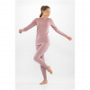 Conjunto de ropa interior de merino para mujer Viking Altis Lady Set, rosa, L