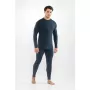 Conjunto de ropa interior térmica de merino para hombre Viking Meriboo Man Set, azul marino, L